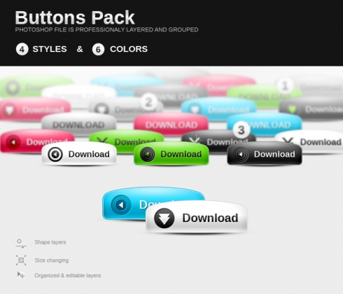 Template Image for Dome Web Buttons - 30021