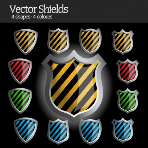 Template Image for Vector Shields - 30036
