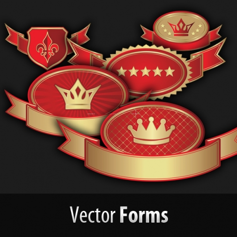 Template Image for Royal Seals Vector - 30051