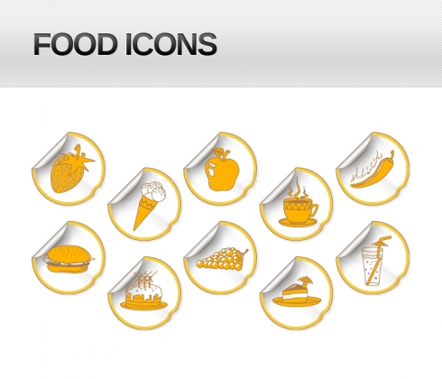 Template Image for Food Icons - 30181