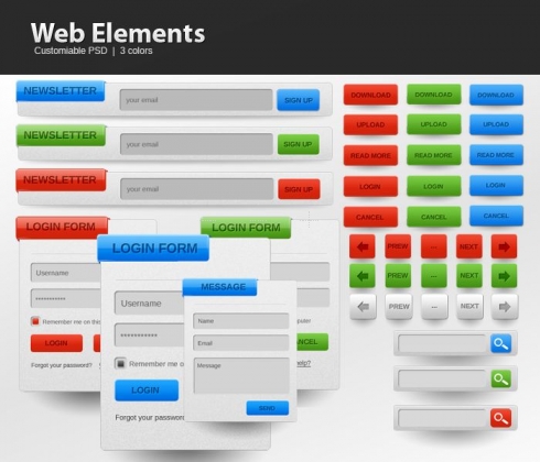 Template Image for Popular UI Set - 30194