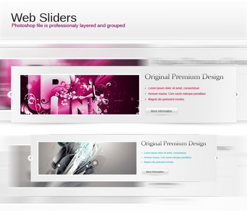 Template Image for Clean Web Sliders - 30320
