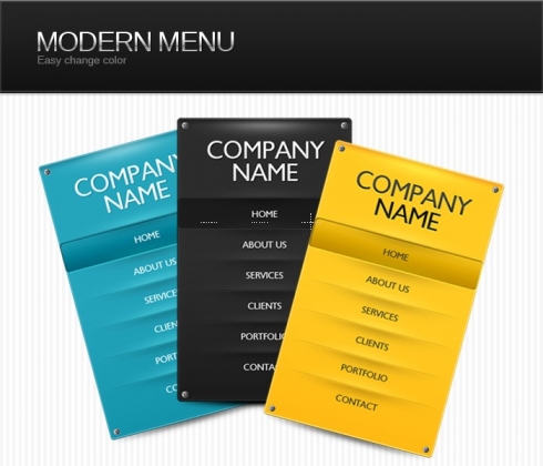 Template Image for Modern Menu Set - 30385