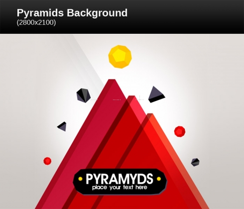 Template Image for Pyramids Background - 30475