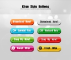 Image for Image for Web Buttons with Ribbons - 30132