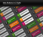 Image for Image for Web 2.0 Style Buttons - 30162