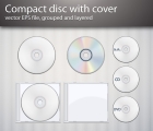 Image for Image for Compact Disc Covers Vector - 30166