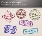 Image for Image for Grunge Stamp Vectors - 30168