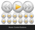 Image for Image for Black & White Buttons Set - 30065