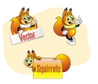 Image for Image for Squirrel Vector - 30188