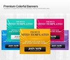 Image for Image for Web Banners in 7 Colors - 30323