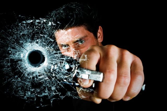 How to create gunshot effect in Photoshop | psdstation.com