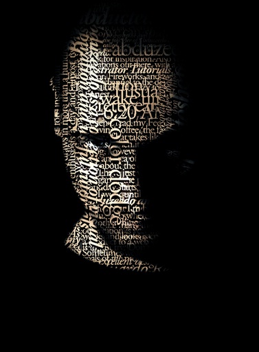 How to create a stunning Typographic Portrait | psdstation.com
